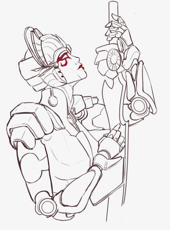 Windblade Sketch Windblade Sketch